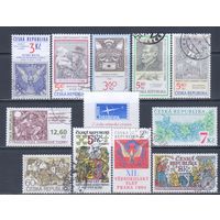 [2785] Чехия. Культура.Марка на марке и другое. 12 гашеных марок.