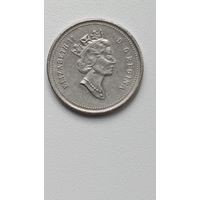 Канада. 5 центов 2000 года.
