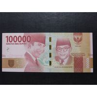 Индонезия 100 000 2016г unc, пресс