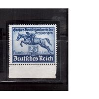 Германия-Рейх-1940 (Мих.746) ** ,Спорт, Скачки,Лошади (одиночка)