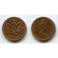 Канада. 1 цент (1965, aUNC)