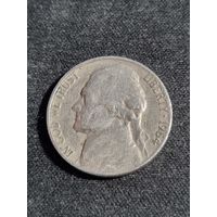 США 5 центов 1964  D