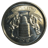 Канада 25 центов, 2017 - 125 лет Кубку Стенли [UNC]