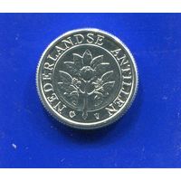 Антильские острова 1 цент 2001 UNC