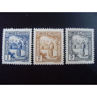 Франция. Французские колонии (Африка. Тунис) 1931 Mi:TN 171,172,173