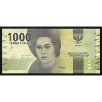 Индонезия 1000 рупий 2018 г. P154с(1). Серия HAD. UNC