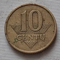 10 центов 1998 г. Литва
