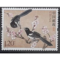 2017 птицы - сороки - Китай
