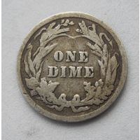 США 1 дайм 1911, 10 центов   .44-338