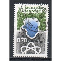 Регион Лимузен Франция 1976 год серия из 1 марки