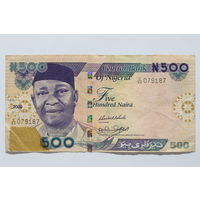 Нигерия, 500 найра 2009 год