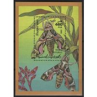 1990 Йеменская Республика 22/B3 Бабочки 13,00 евро