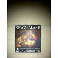 Новая Зеландия.1968. Рождество