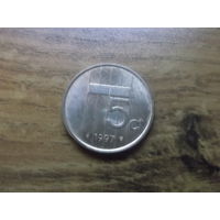 Нидерланды 5 центов 1997