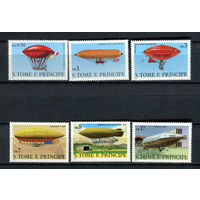 Сан Томе и Принсипи - 1979 - Воздушные шары - [Mi. 626-631] - полная серия - 6 марок. MNH.