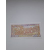 ГВИНЕЯ 100 франков 2012 год