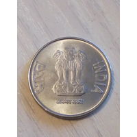 Индия 1 рупия 2014г.
