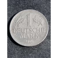 Германия (ФРГ) 1 марка 1971 D