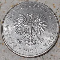 Польша 20 злотых, 1990 (4-13-14)