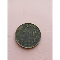 Турция 500 лир 1989г(2)