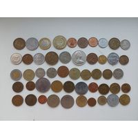 50 разных монет мира. Распродажа