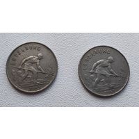 Люксембург 1 франк, 1953 2-6-27*28