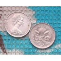 Австралия 5 центов 1977 года