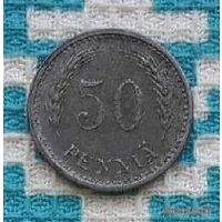 Финляндия 50 пенни 1945 года, UNC. II Мировая война! RR