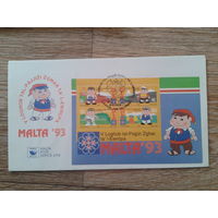 Мальта 1993 КПД спорт, блок Mi-8,0 евро