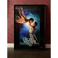 Постер в раме, Плакат, Афиша к фильму "Cirque du Soleil" 105см х 73см, 4 шт