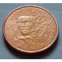 2 евроцента, Франция 2007 г.