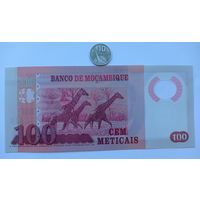 Werty71 Мозамбик 100 метикал 2011 UNC банкнота метикаль метикалей метикалов