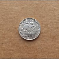 Португалия, 5 эскудо 1951 г., серебро 0,650