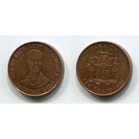 Ямайка. 10 центов (1996, XF)