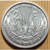 Камерун. 2 франка 1948 года KM#9  Тираж: 5.000.000 шт