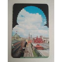 Карманный календарик. Москва . 1987 год