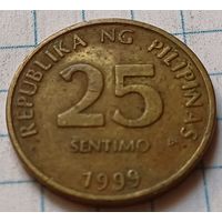 Филиппины 25 сентимо, 1999      ( 4-2-7 )