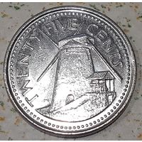 Барбадос 25 центов, 2011 (2-14-196)