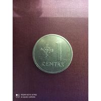 1 цент 1991, Литва