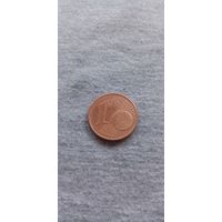 1 евроцент (2002г. D) Германия