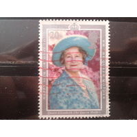 Англия 1990 90 лет королеве-матери Михель-1,2 евро гаш