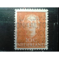 Нидерланды 1949 Королева Юлиана 10с
