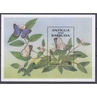 1994 Антигуа и Барбуда 1999/B293 Бабочки 7,00 евро