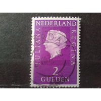 Нидерланды 1973 Королева Юлиана 2 гульдена
