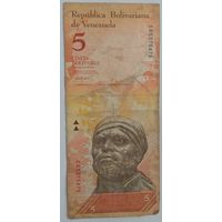 5 боливаров 2007 Венесуэла. Возможен обмен