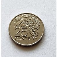 Тринидад и Тобаго 25 центов, 2015