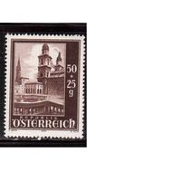 Австрия-1948,(Мих.888) ** , Зальцбург, Архитектура, Соборы,