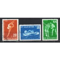 Международные студенческие игры Болгария 1958 год серия из 3-х марок