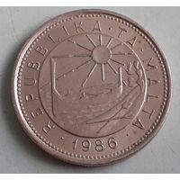 Мальта 10 центов, 1986 (12-6-7(в))