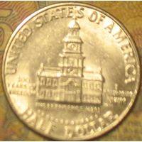 1/2 доллара 1976D США "200 лет независимости"